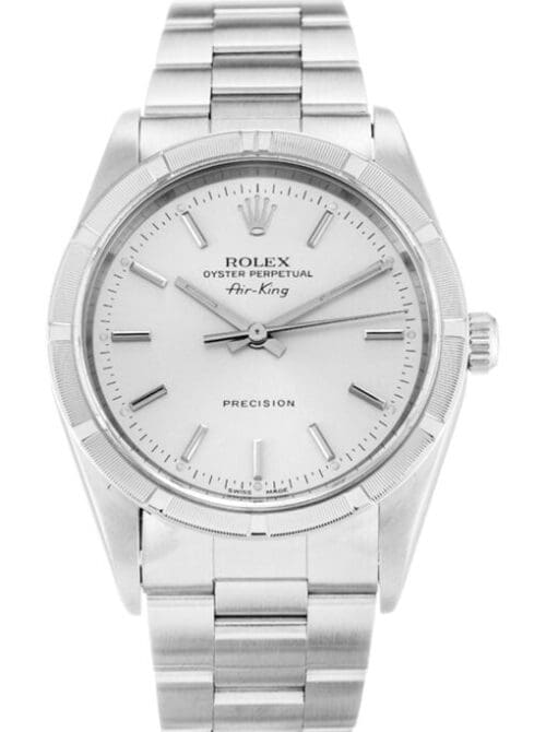 Rolex Air-King 34mm Silver Dial 14010M Super Clone